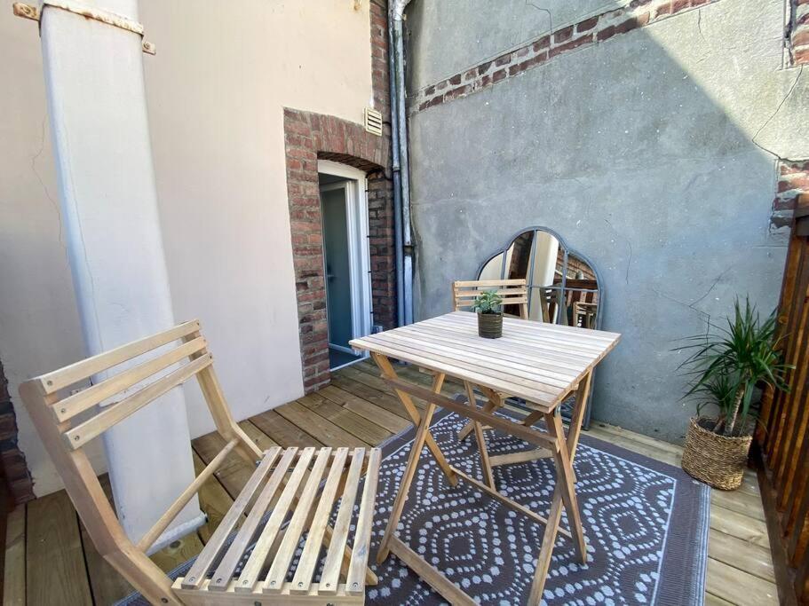 Studio Avec Terrasse A Deauville Bagian luar foto